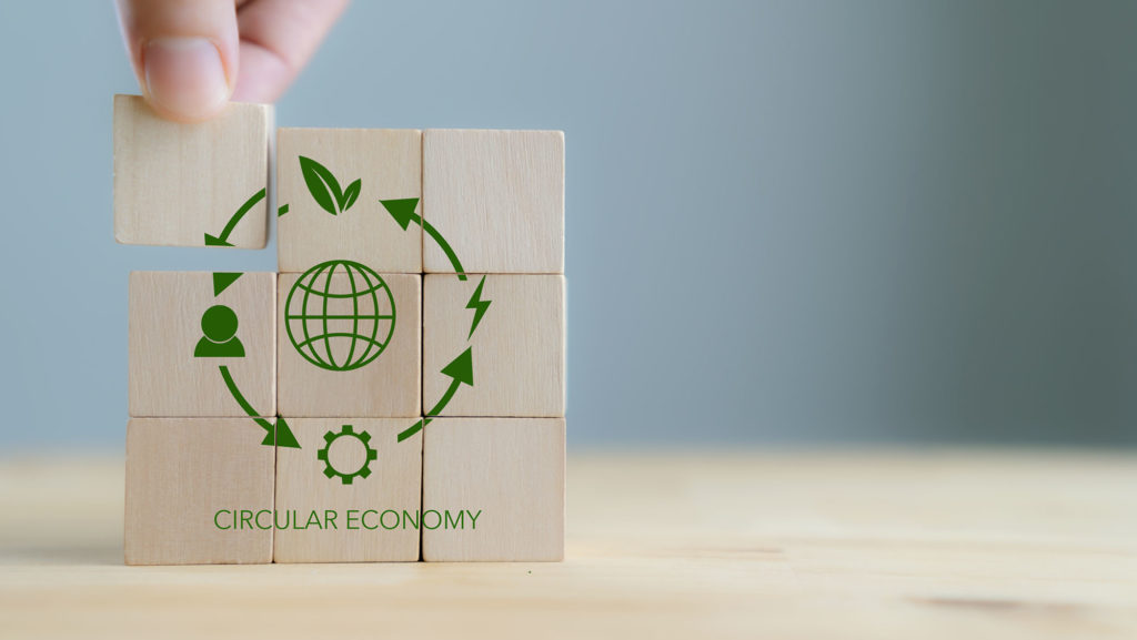 Bausteine der Circular economy. 