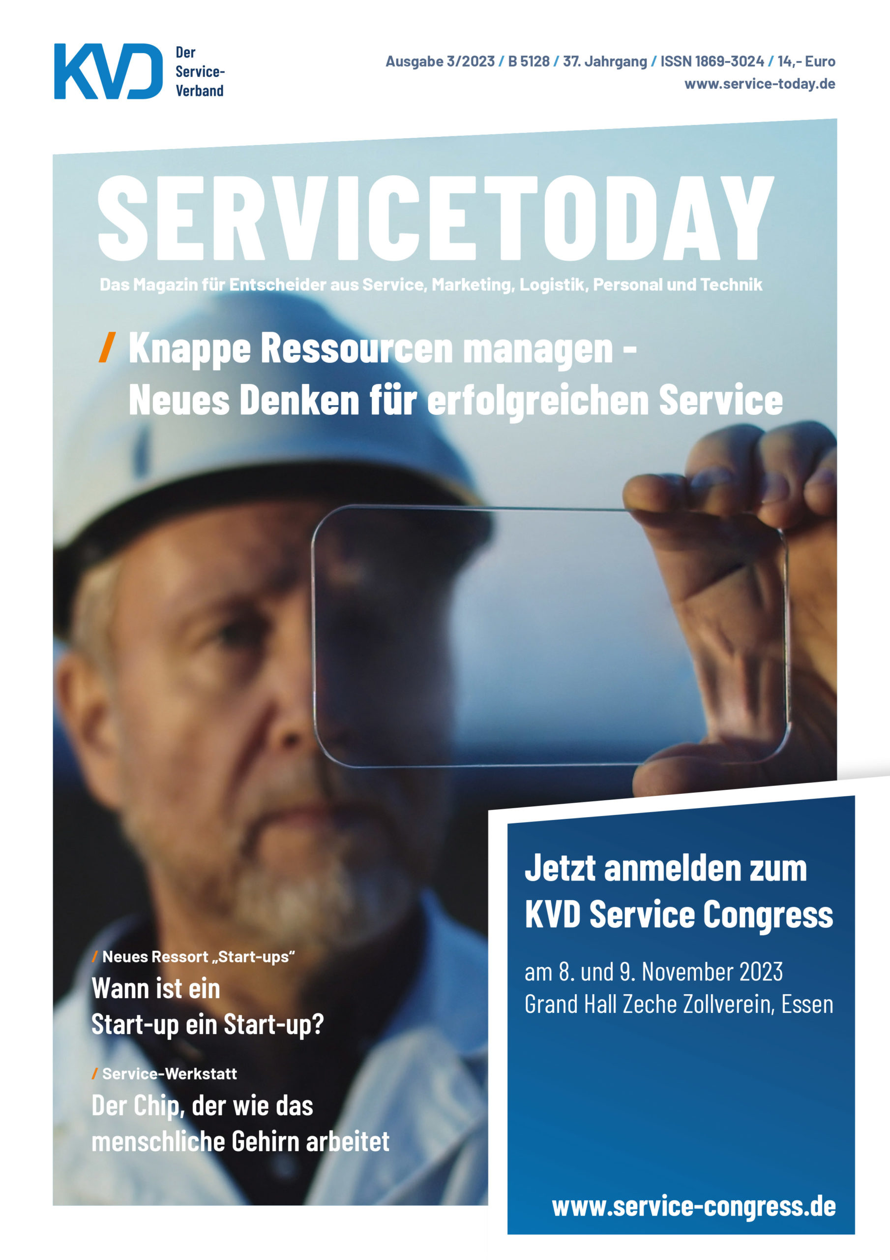 ServiceToday Ausgabe 3 23 Ist Erschienen Knappe Ressourcen Managen ServiceToday Ausgabe 3 23 Ist Erschienen Knappe Ressourcen Managen