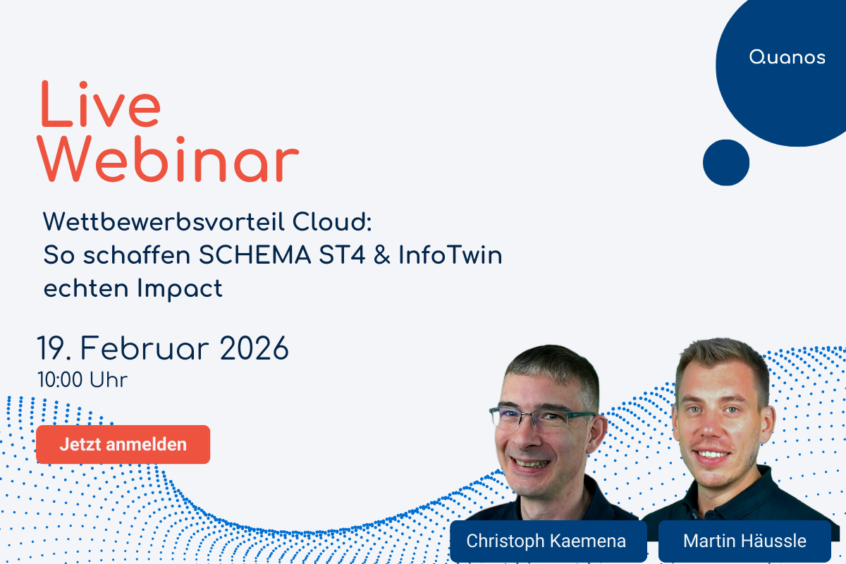 Wettbewerbsvorteil Cloud: So schaffen SCHEMA ST4 & InfoTwin echten Impact