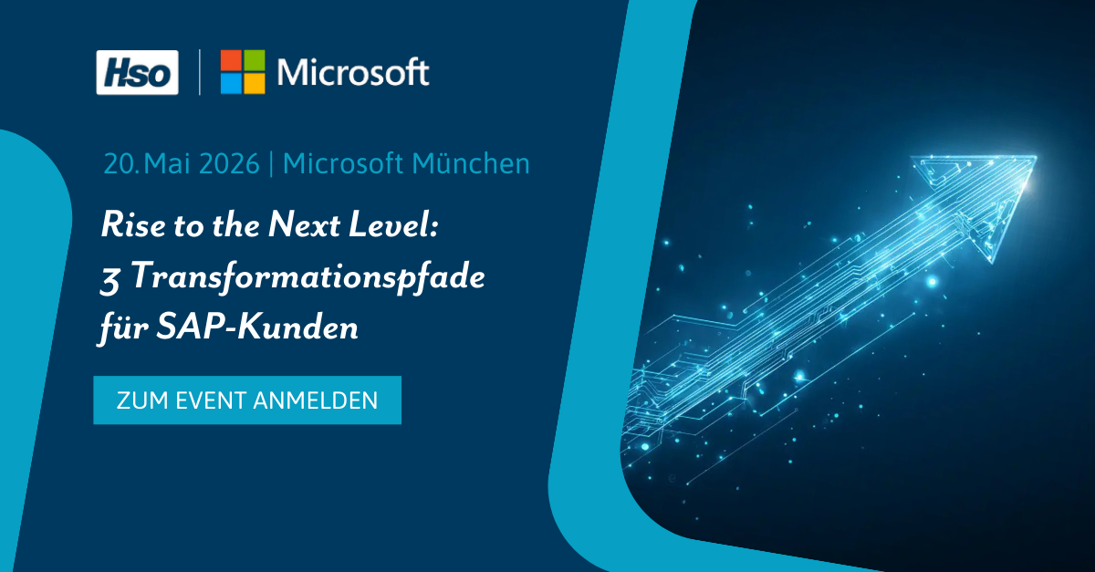 Rise to the Next Level – 3 Transformationspfade für SAP-Kunden