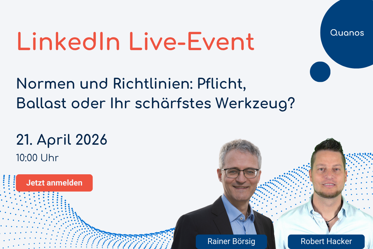 Normen und Richtlinien: Pflicht, Ballast oder Ihr schärfstes Werkzeug?